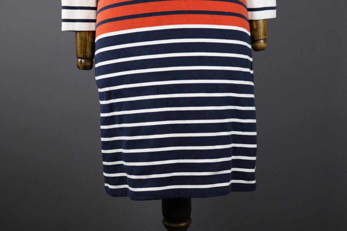 Barbour Multicour Beacon Brand Striped Pembrey Sweater Dress EU 40 UK 14 US 10