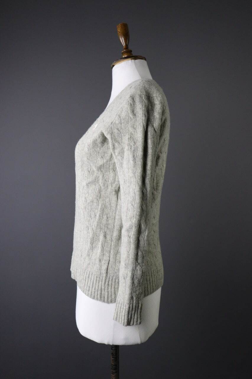Polo Ralph Lauren Wool Cashmere Cable Knit Casual Sweater – Women's XL