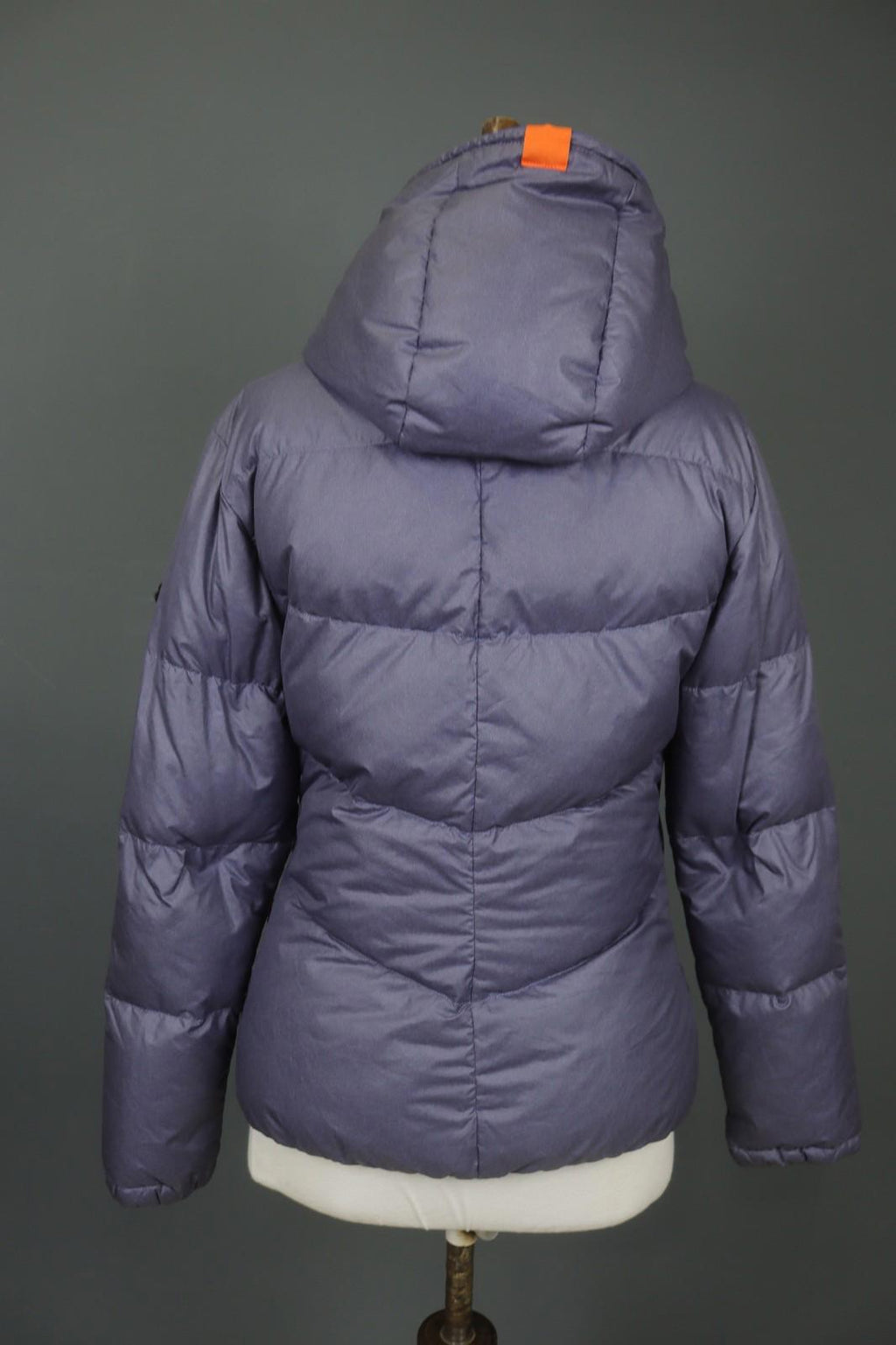 KJUS Purple Long Sleeve Regular Fit Full Zip Hooded Puffer Jacket – Size 40