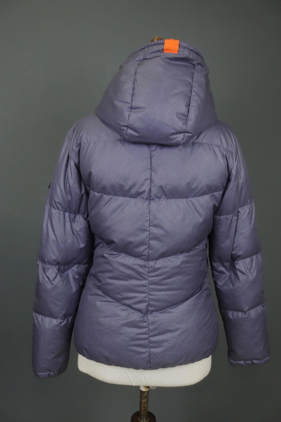 KJUS Purple Long Sleeve Regular Fit Full Zip Hooded Puffer Jacket – Size 40