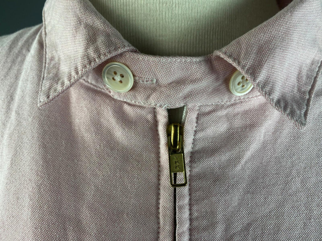 POLO RALPH LAUREN Pink Cotton Full Zip Long Sleeve Jacket – Size XL
