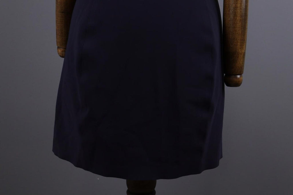 MARITHE FRANCOIS GIRBAUD Blue Tank Shift Midi Dress – Size I 46 / US 7 / F 42 / M