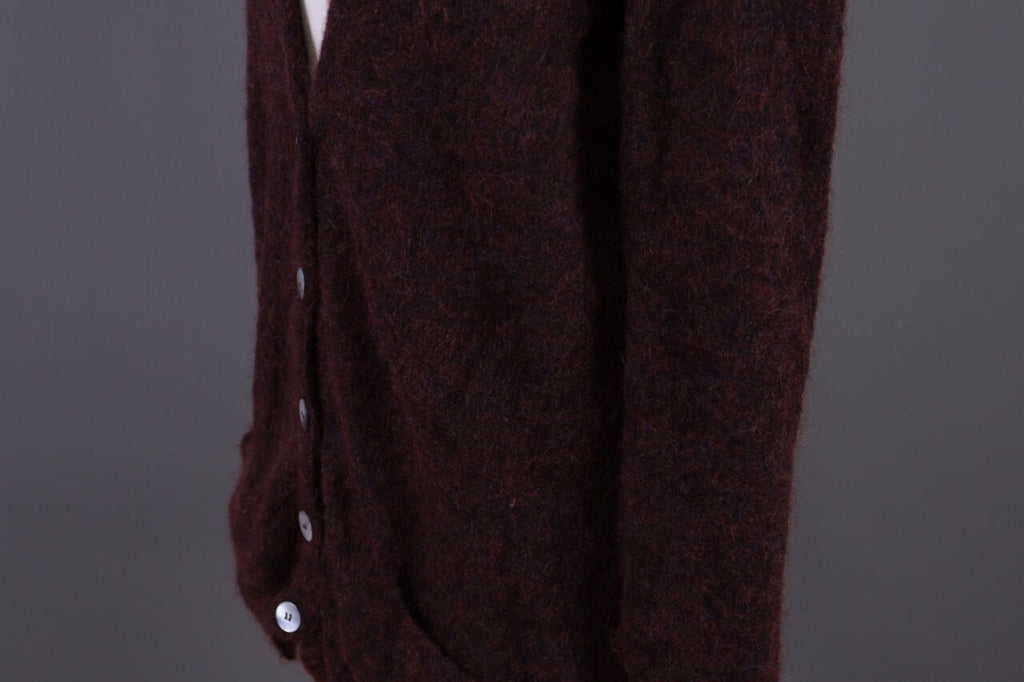 Bellerosa Brown Wool Puperkid Mohair Pockets Knit Cardigan Sweater – Size 2 / M