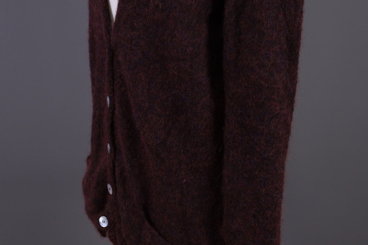 Bellerosa Brown Wool Puperkid Mohair Pockets Knit Cardigan Sweater – Size 2 / M