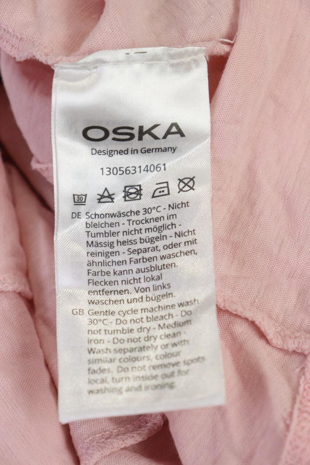 OSKA Pink Short Sleeve Tunic Top Shirt – Size 4