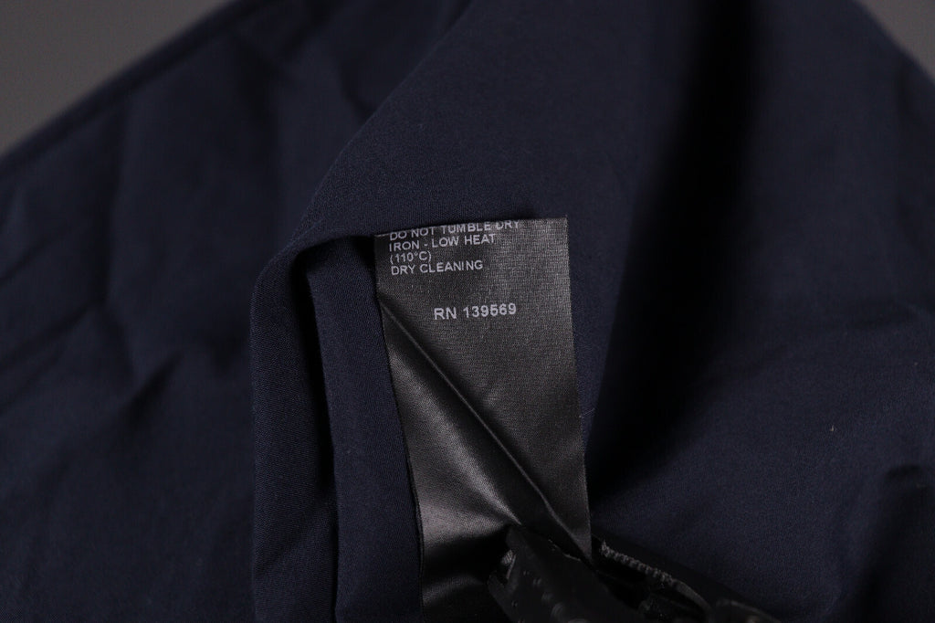 The Kooples Fitted Navy Black Long Sleeve Blouse Shirt – Size M