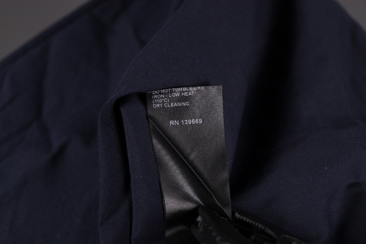 The Kooples Fitted Navy Black Long Sleeve Blouse Shirt – Size M