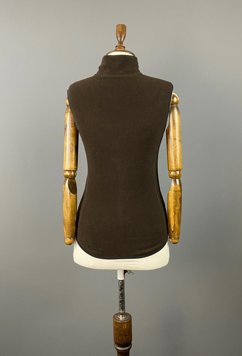 PRADA MILANO Brown Polyester Fleece Vest Red Tab Waistcoat – Women's L [COPY]