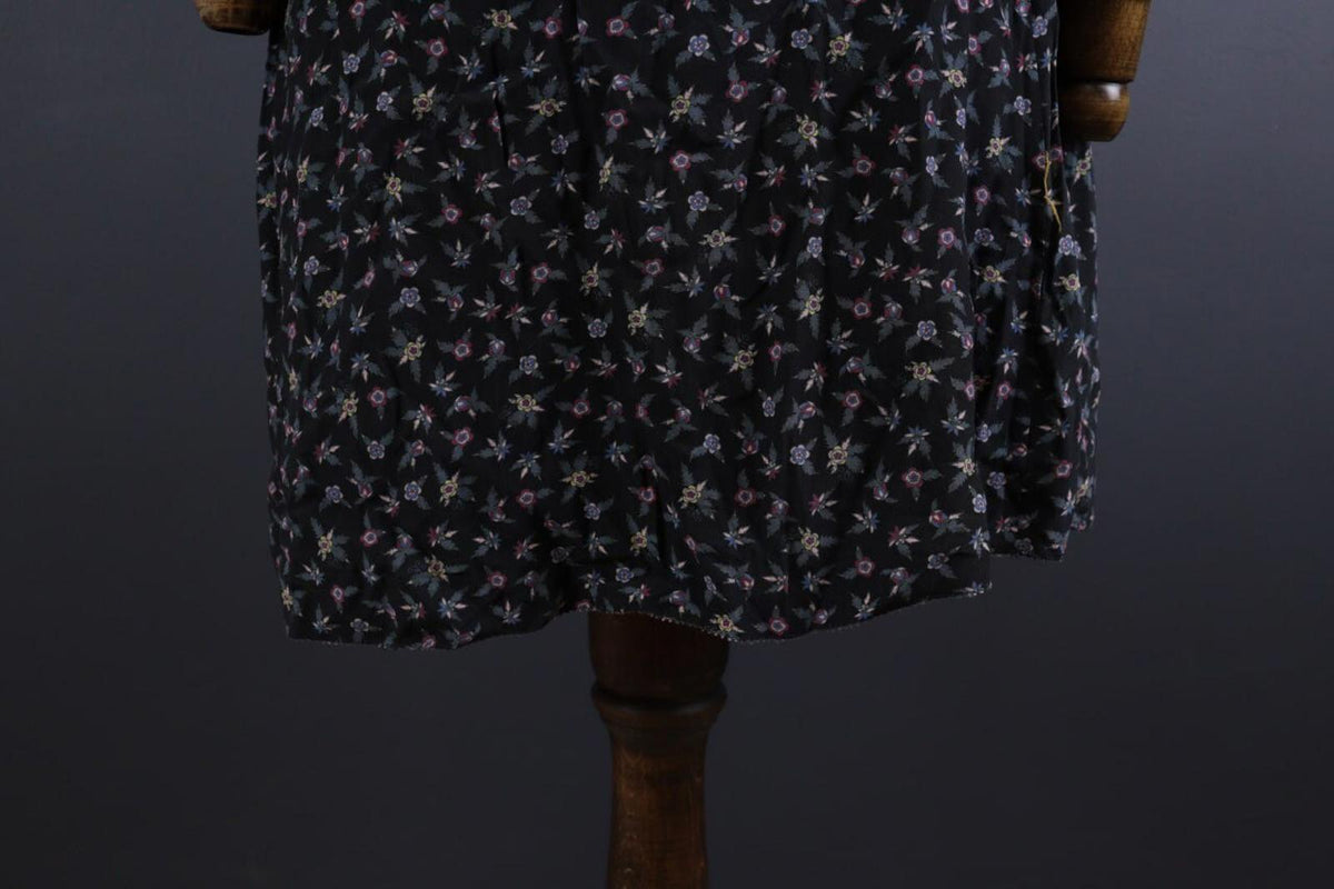 ZADIG & VOLTAIRE Remus Liberty Black Floral Long Sleeve Summer Dress – Size XS