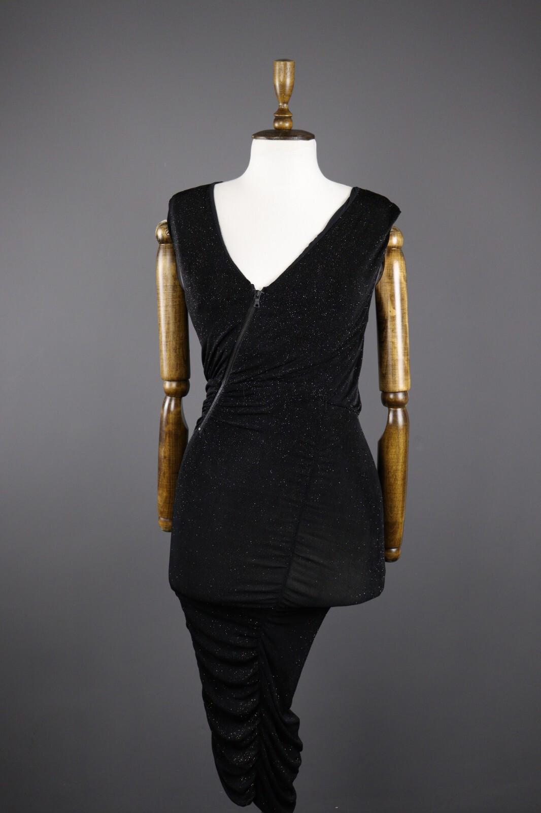 ALICE + OLIVIA Designer Acymetric Night Bodycon Dress – Size S