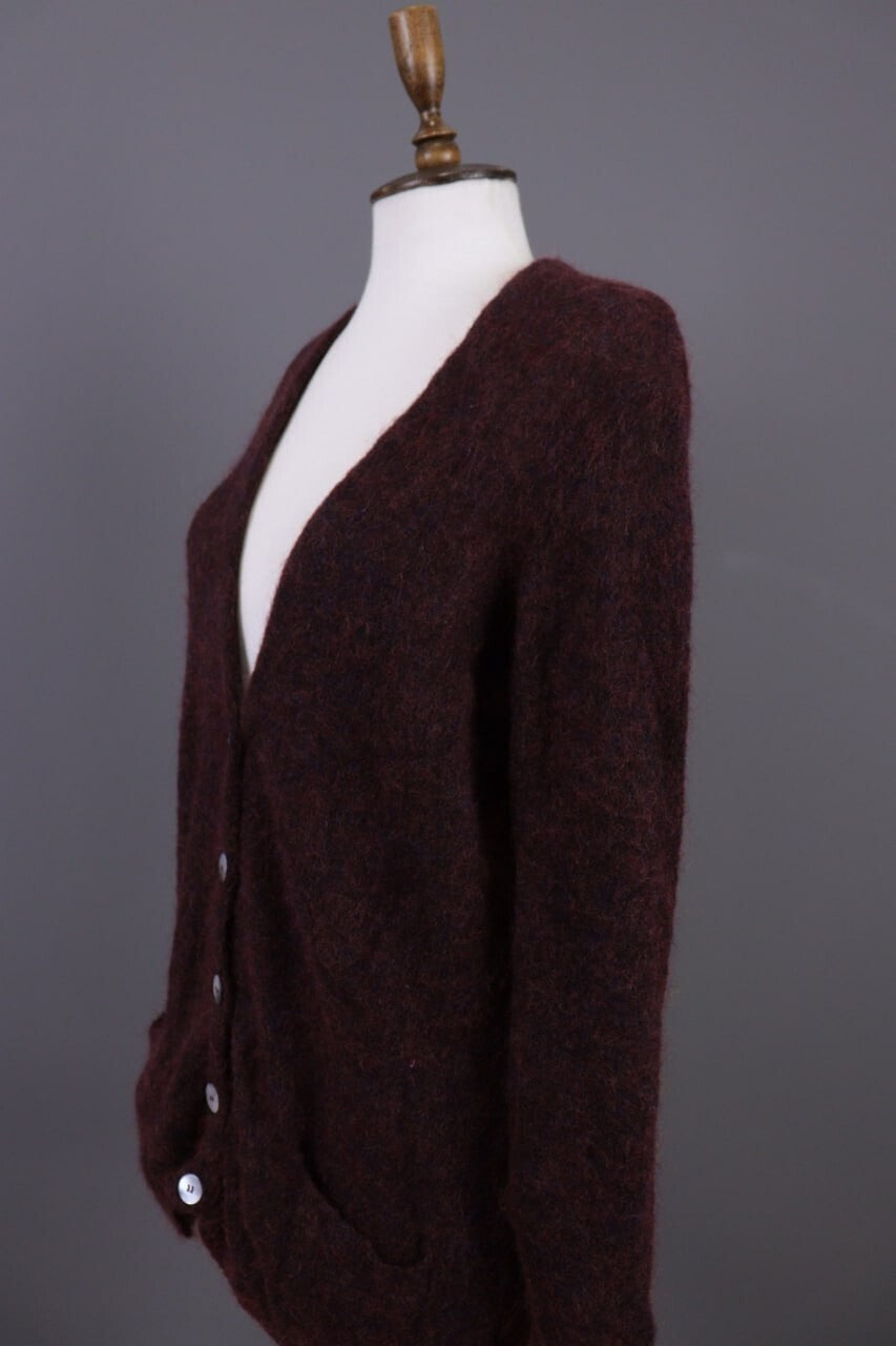 Bellerosa Brown Wool Puperkid Mohair Pockets Knit Cardigan Sweater – Size 2 / M