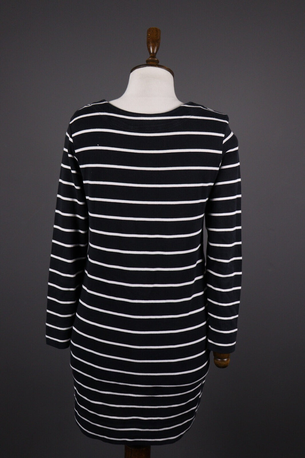 Marimekko Pikapika Multicolor Stripe Long Sleeve Knit Sweater Dress – Size S