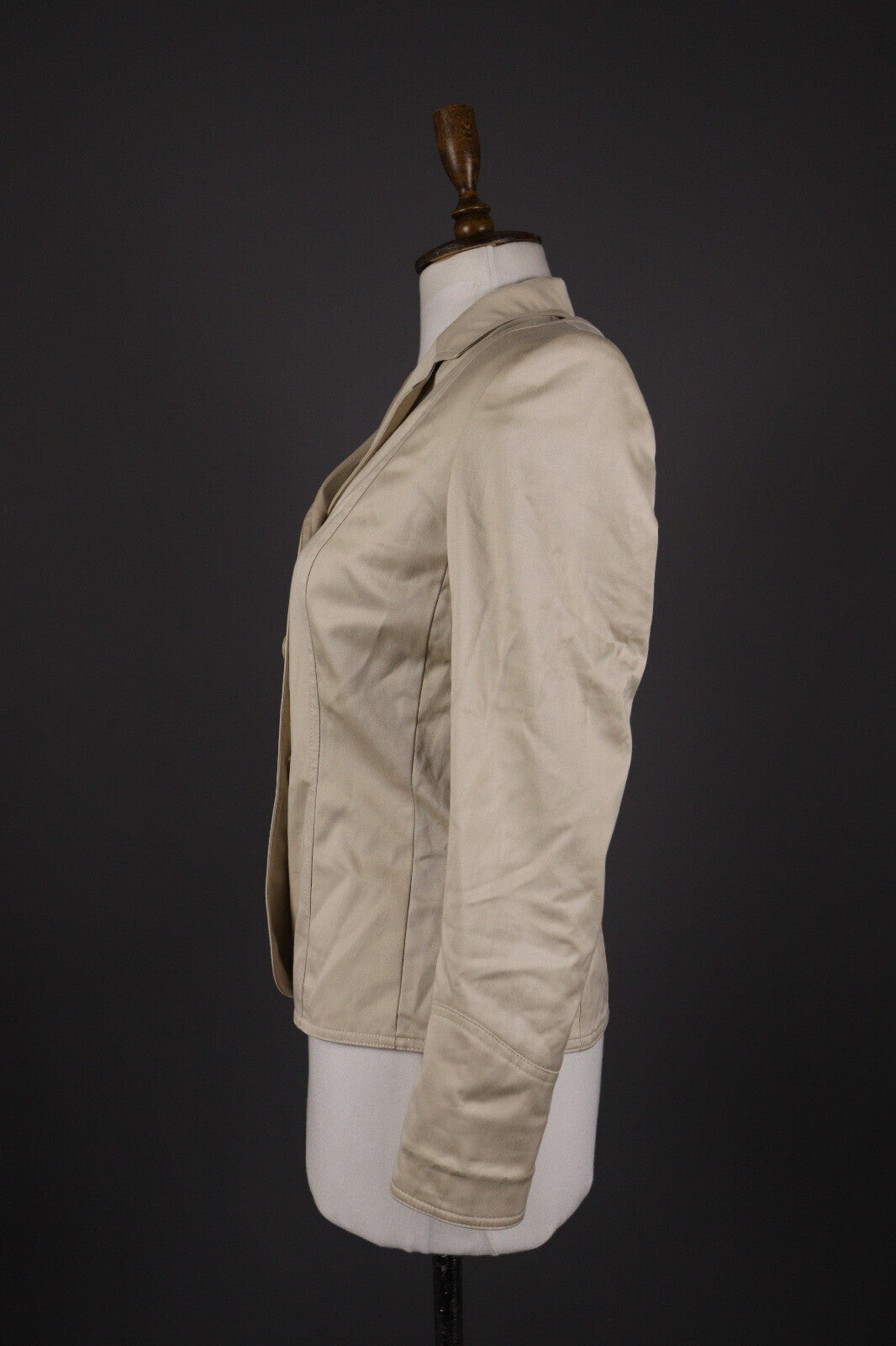 Escada Beige Formal Skirt Suit 2 Piece Blazer Jacket – Size 36