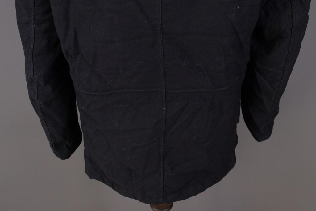STONE ISLAND Blue Wool Multipockets Cago Hooded Full Zip Jacket – Size L