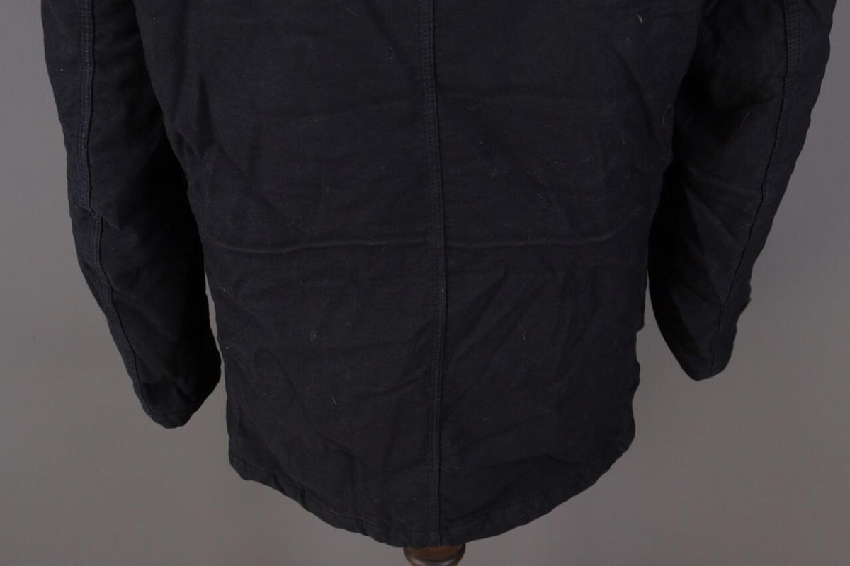 STONE ISLAND Blue Wool Multipockets Cago Hooded Full Zip Jacket – Size L