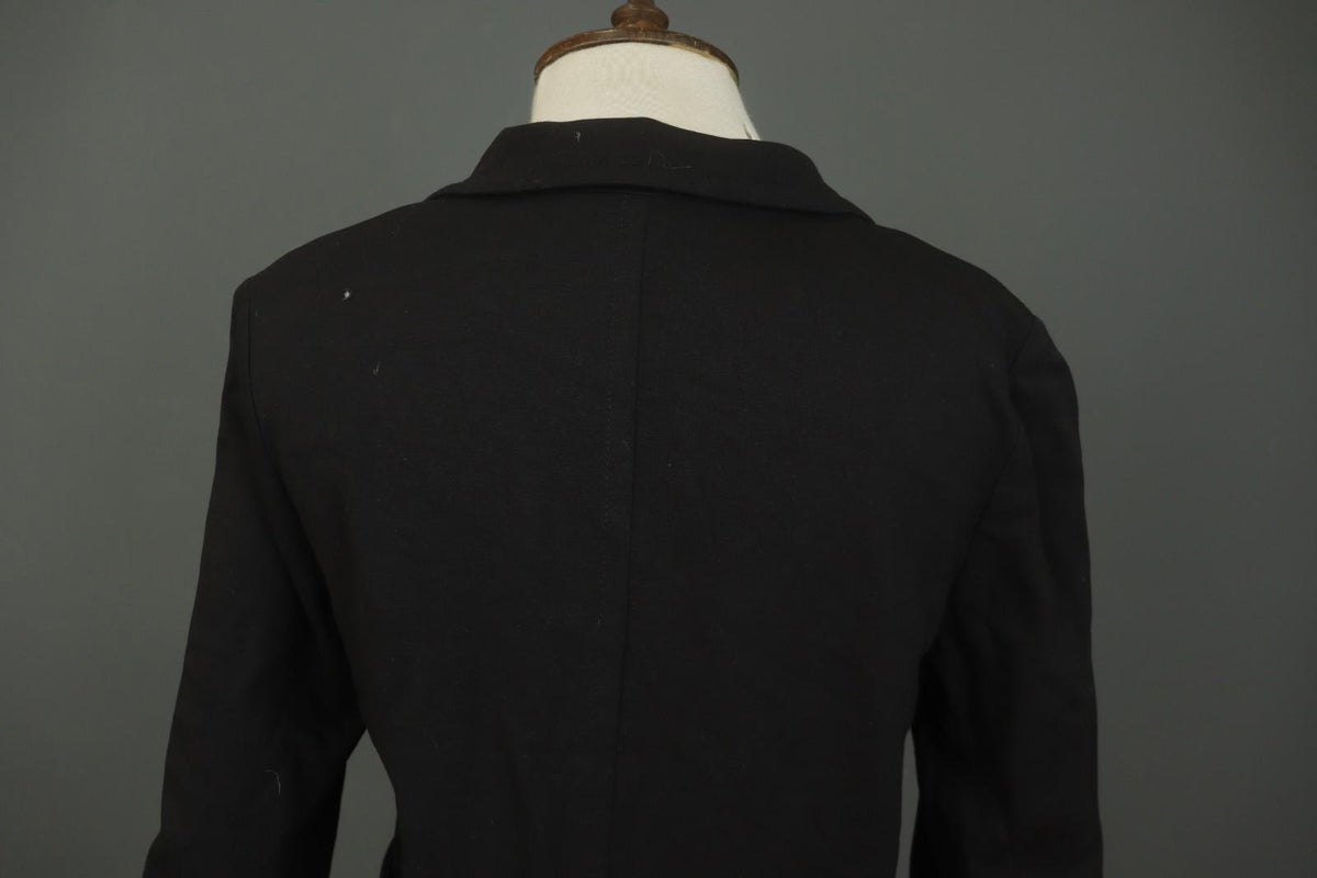 MARIMEKKO Ritva Falla Black Formal Notch Lapel Double Breasted Blazer Jacket S/M