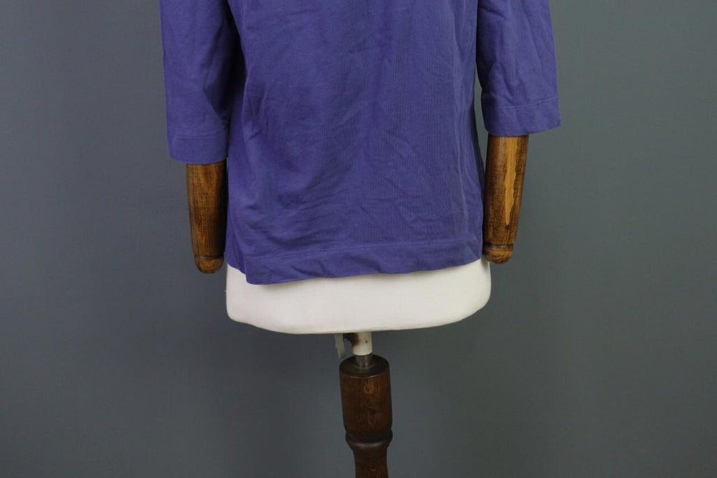 Used GUDRUN SJODEN Blue 3/4 Sleeve Top Blouse Shirt – Size S