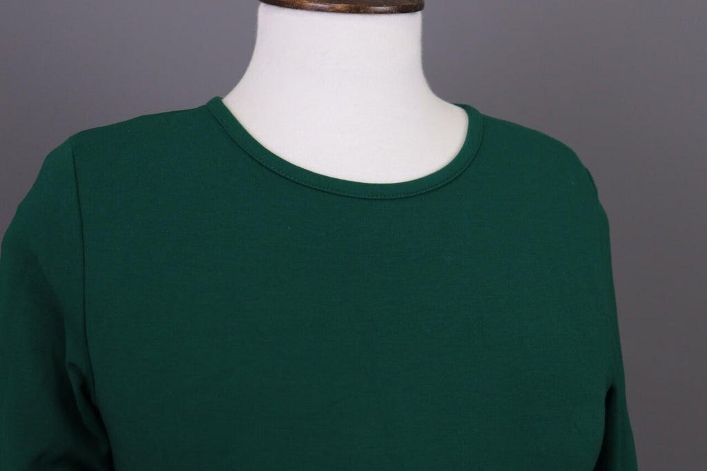 J. Crew Green Long Sleeve Bodycon Evening Midi Dress – Size XS