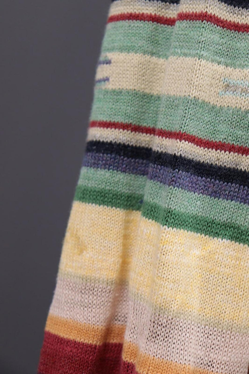 DENIM SUPPLY RALPH LAUREN Multicolor Aztec Linen Lagenlook Knited Sweater – Size L