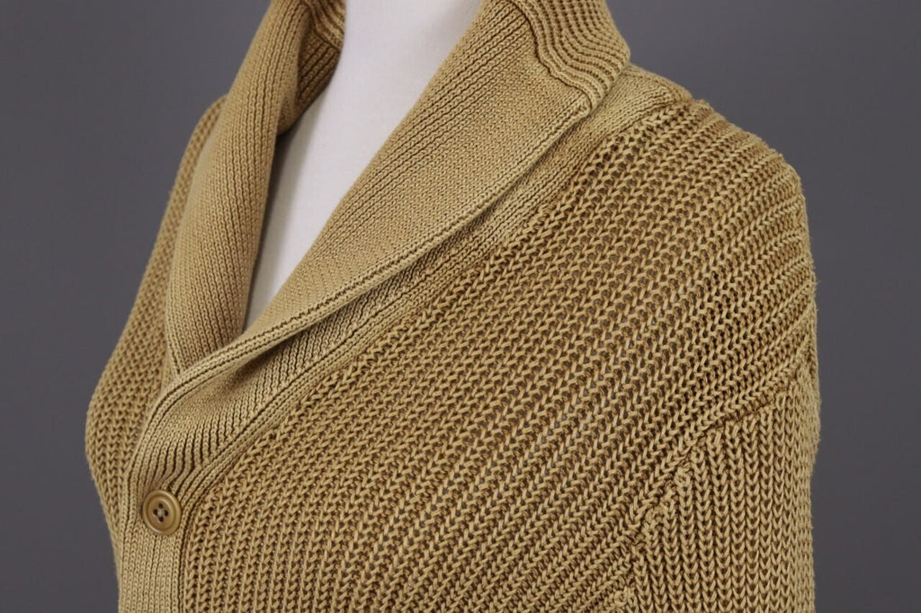 Polo Jeans Company Ralph Lauren Brown Open Knit Cardigan Jacket – Size S