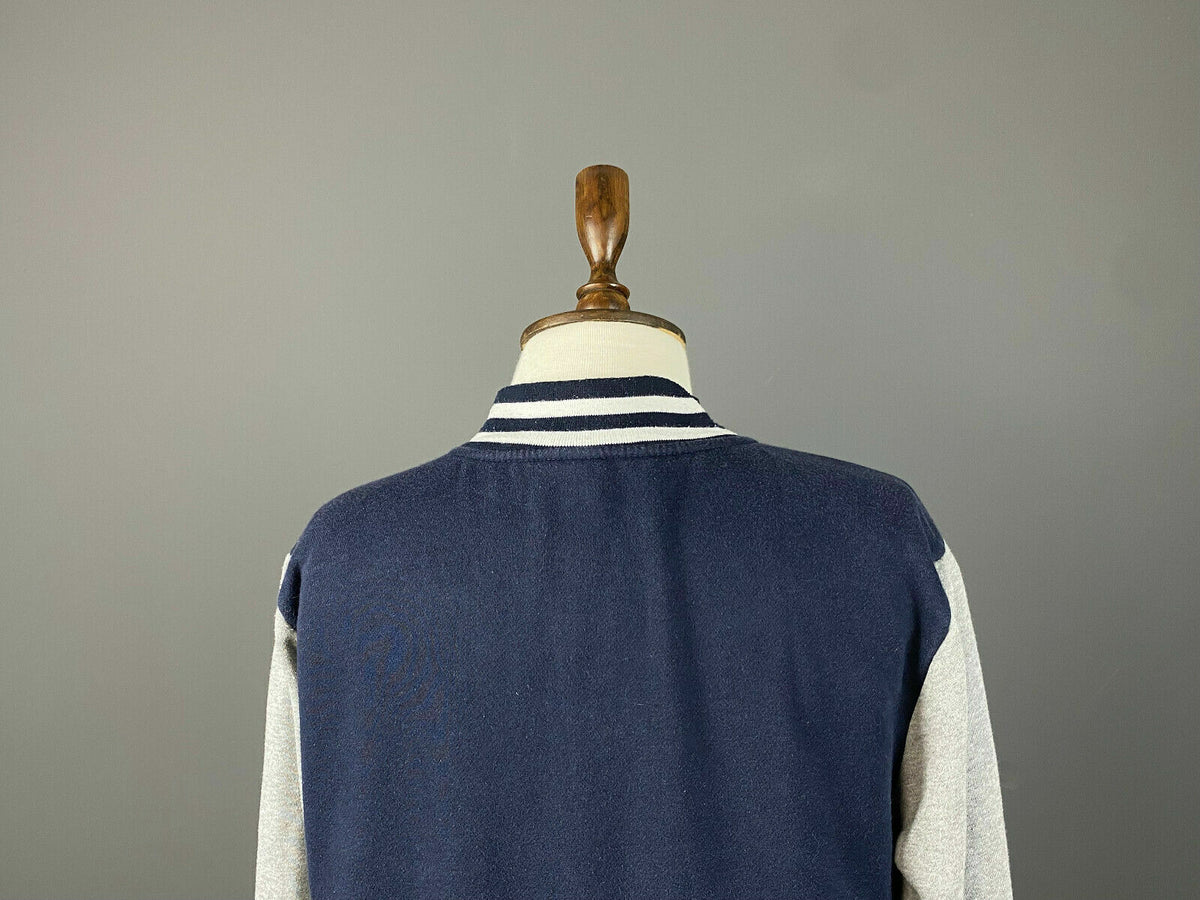 Evisu Limited Custom Made Blue Snap Baseball Jacket – Women's M