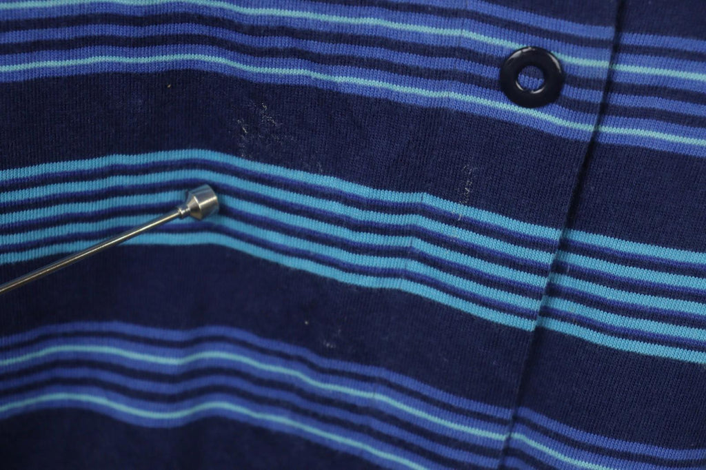 MARJA SUNA MARIMEKKO Navy Purple Striped Button Front Cardigan Sweater – Size XL