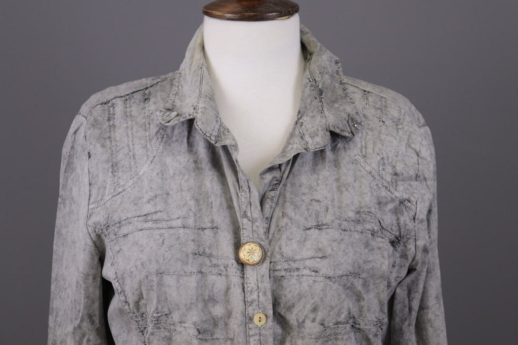 Bottega Gray Lightweight Jacket – Women's XL