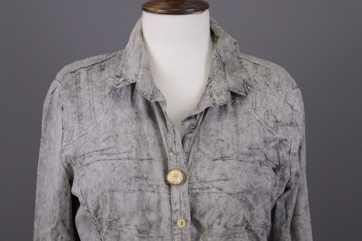 Bottega Gray Lightweight Jacket – Women's XL