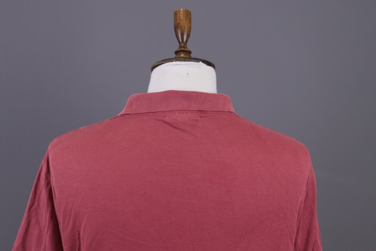 Lacoste Regular Fit Pink Summer Men Short Sleeve Polo Shirt – Size 7 / XXL