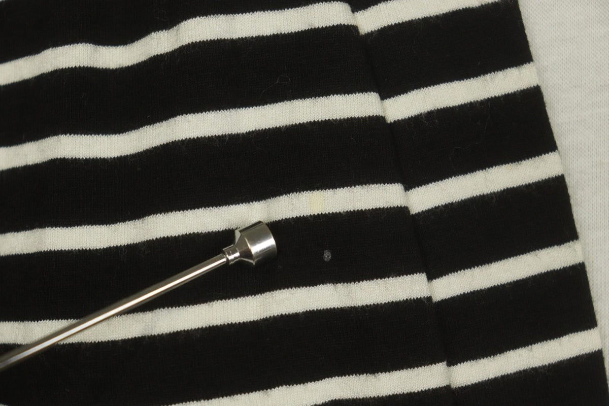 MARIMEKKO Samu-Jussi Koski Black White Stripe Open Front Cardigan Sweater – Size L